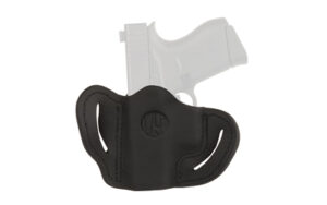 1791 Gunleather OR-BHC compact optic-ready outside waistband leather holster Stealth Black Right Hand