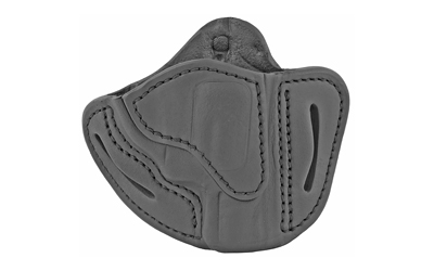 1791 Gunleather RVH1 Stealth Black OWB J-Frame Leather Holster Right Hand