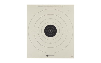Action Target Bullseye heavy paper hanging target 21 x 24 100 pack