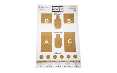 Action Target 556 Training Lab Target — 100 Pack - Alexander's