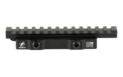 American Defense AD-1700 XLR Riser, Picatinny riser, 0.60 inch rise, anodized black