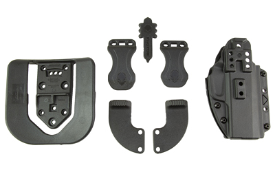 Alien gear Photon Non Light Holster for Sig P365X Macro, black polymer outside-waistband