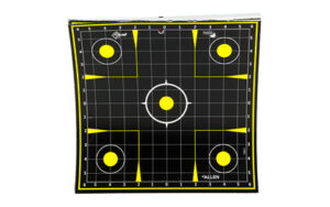 Allen EZ Aim Splash 12.5in sight grid paper target — 30 per pad