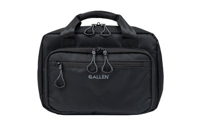Allen Company 3639 Double Pistol Bag Black Nylon, Holds 2