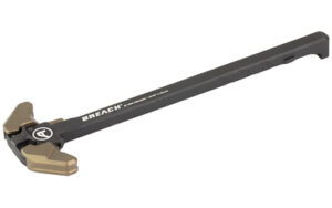 Aero Precision BREACH AR10 ambidextrous charging handle in Kodiak Brown