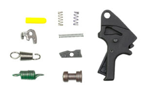 Apex M2.0 flat-faced forward set trigger kit in black compatible with Smith & Wesson M&P M2.0