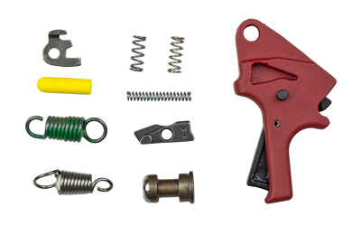 Apex M2.0 polymer flat-faced forward trigger kit in red for Smith & Wesson M&P M2.0
