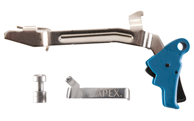 Apex Action Enhancement polymer trigger kit blue for Glock Gen3 and Gen4