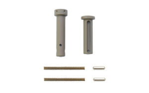 Armaspec Superlight takedown and pivot pins in Flat Dark Earth for AR-15
