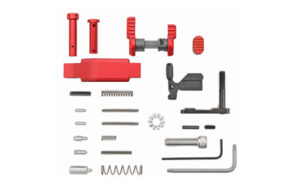 ARMASPEC SUPERLIGHT lower parts kit (223/556) SS/Red