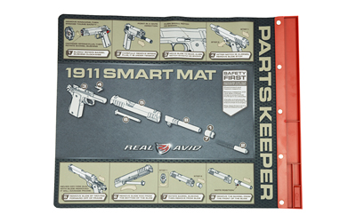 Real Avid 1911 Smart Mat neoprene 19x16 cleaning mat with parts tray and 1911 diagram