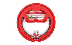 Real Avid Bore Boss 9mm Carbine bore rope cleaning kit with flex-case handle