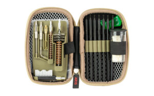 Real Avid Gun Boss AR15 Cleaning Kit with EVA case and phosphor bronze bore brush