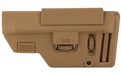 B5 Systems Collapsible Precision Stock Medium Coyote Brown side view