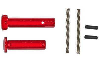 Battle Arms Development red aluminum AR-15 takedown pin set