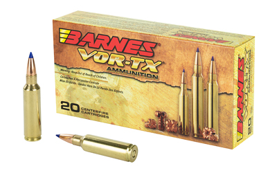 Barnes VOR-TX .300 WSM 165gr TTSX BT rifle ammunition 20-round box
