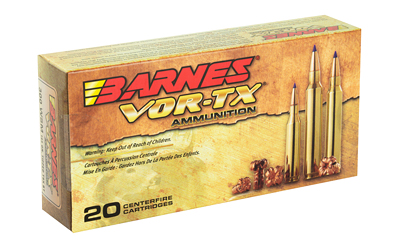 Barnes VOR-TX .300 WSM 165gr TTSX BT rifle ammunition 20-round box