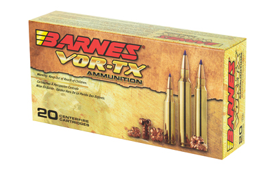 Barnes VOR-TX .300 WSM 165gr TTSX BT rifle ammunition 20-round box