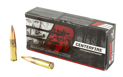 Box of Barnes .300 Blackout 120-grain JHP FB ammunition with 20 rounds
