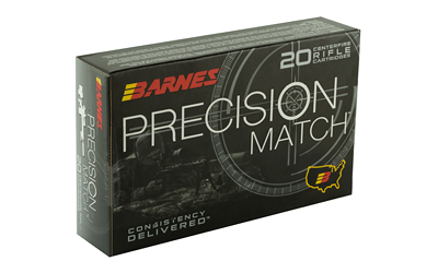 Barnes Precision Match .338 Lapua Magnum 300 gr OTM BT ammunition 20/box
