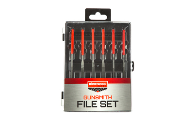 Birchwood Casey Gunsmithing File Set, 6‑pc, 5.5 in