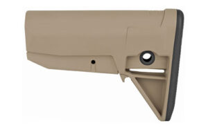 BCM Gunfighter Mod 0 collapsible stock Flat Dark Earth for AR-15 mil-spec receiver extension