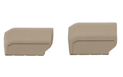 BCM Mod 3 Stock Riser Kit in Flat Dark Earth with two friction-fit risers