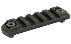 BCM 3-inch Picatinny rail section, black anodized aluminum, M-LOK compatible
