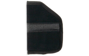 Bulldog Cases large black inside-pocket holster, nylon, fits 2-inch revolvers and subcompact .380/9mm