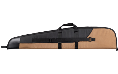 Bulldog Superior 44-inch rifle case black/tan padded nylon with Velcro pocket