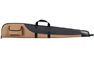 Bulldog Superior BD235 52-inch black/tan nylon shotgun case with padding and zipper