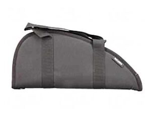 Bulldog Cases Pistol Rug Large black nylon with handle and pocket 18 x 10.25 x 1.75