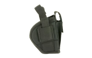 Bulldog Extreme ambidextrous outside-waistband black nylon holster for compact autos