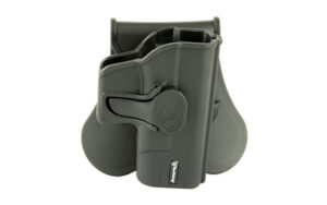 Bulldog Rapid Release Paddle Holster for Glock 43 Right Hand Black