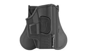 Bulldog Rapid Release polymer paddle holster for Sig Sauer P365, right hand, black
