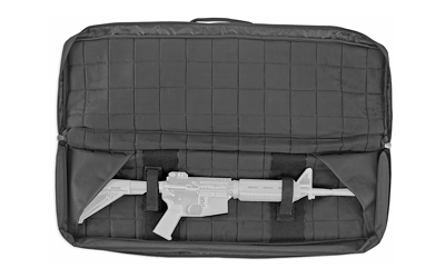 Bulldog Cases 47-inch tactical rifle case black with three accessory pockets