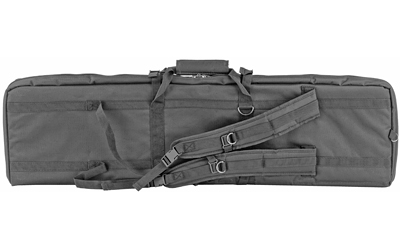 Bulldog Cases BD 43 double tactical rifle bag black 43-inch padded divider and backpack straps