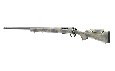 Bergara B-14 Wilderness Sierra left-hand bolt-action rifle in 6.5 Creedmoor with 20-inch threaded fluted barrel and camo synt