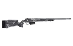 Bergara B-14 Crest 6.5 PRC carbon-fiber stock rifle in Sniper Grey with Omni muzzle brake