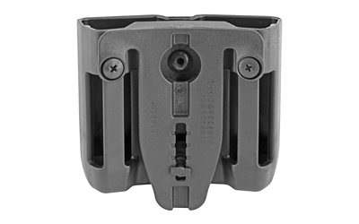 BLACKHAWK double mag case single stack matte black polymer belt clip fits 9mm 10mm 40SW 45ACP