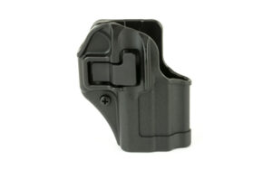 Blackhawk SERPA CQC holster, right-hand, matte black, includes belt loop and paddle platforms