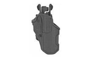 Blackhawk T-Series L2C right-hand black outside-the-waistband holster with QDR belt loop