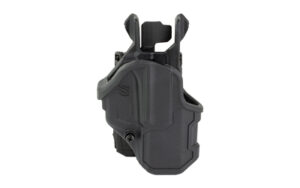 Blackhawk T-Series L2C outside-the-waistband holster in black for Springfield Hellcat, right-hand, polymer