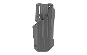 BLACKHAWK T-Series right-hand Level II duty holster for Glock 21 with TLR-1/2, black