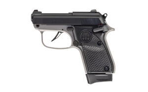 Beretta 30X Tomcat .32 ACP compact pistol, black slide and frame, serrated slide