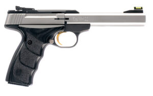 Browning Buck Mark Plus UDX .22 LR 5.50 inch stainless barrel matte black frame black laminate grips