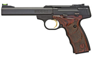 Browning Buck Mark Plus UDX .22 LR 5.5in pistol with rosewood grips and matte black slide