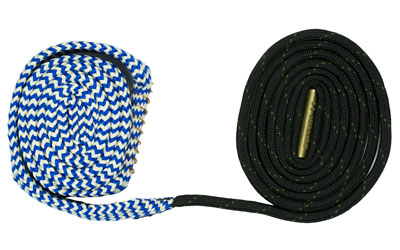 Hoppe's BoreSnake Den rifle bore cleaner in clear Den case for .338 and .340 calibers