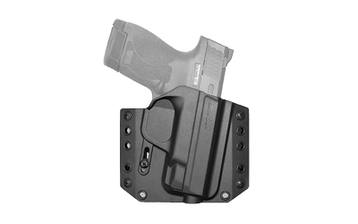 Bravo Concealment BCA OWB holster for S&W M&P Shield, right hand, black polymer