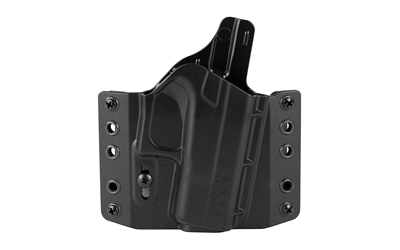 Bravo Concealment BCA OWB polymer holster for Glock 42 in black, right hand